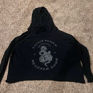 Rare original cropped hoodie from Taylor’s reputation tour